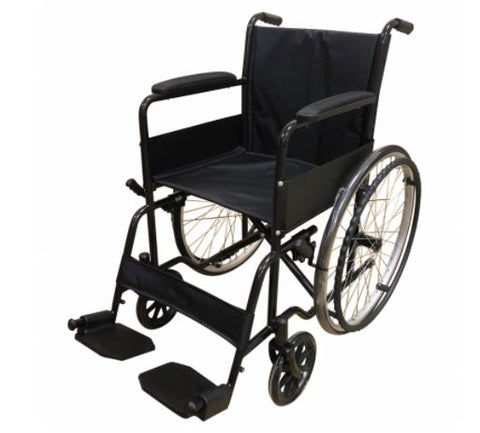 Economy Self-Propelled Steel Wheelchair